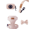 Load image into Gallery viewer, Posh Poos tweed puppy harness set
