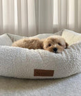Load image into Gallery viewer, Boucle Box Bed IVORY 75x60
