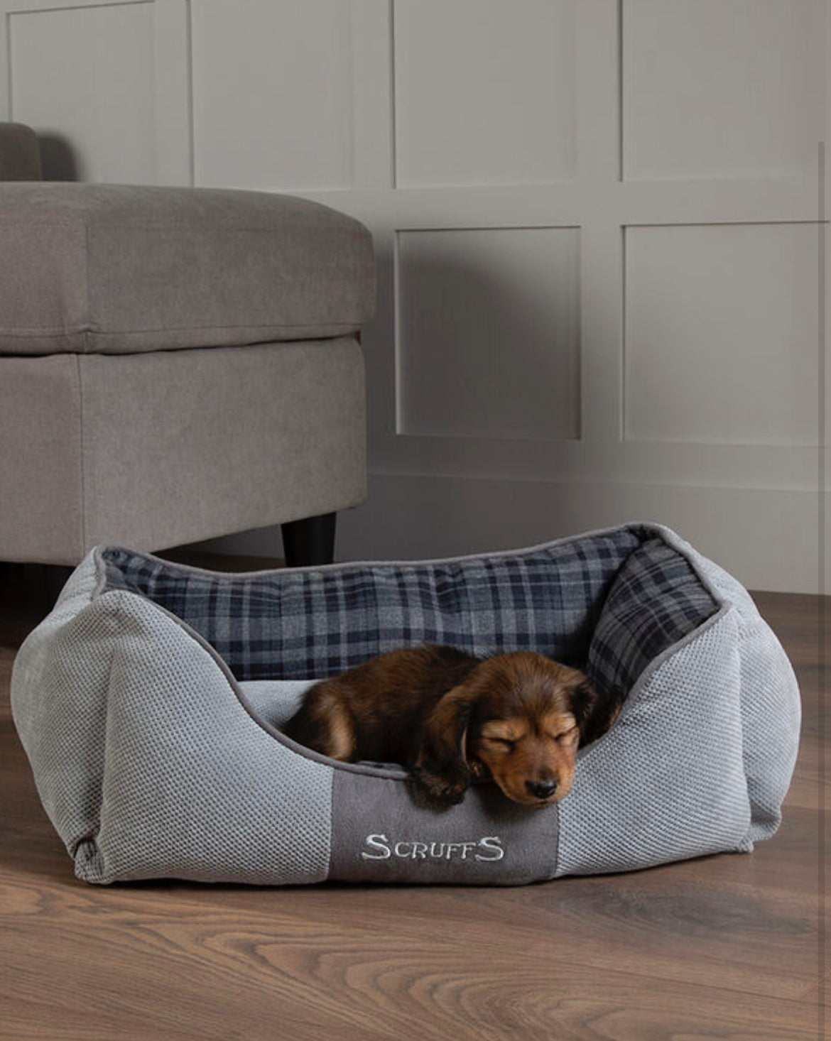 Scruffs Highland Box Bed, 50x40 cm EXTRA SMALL Puppy, Free Delivery