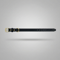 Load image into Gallery viewer, Belgravia Black Vegan Leather Puppy Collar
