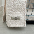 Load image into Gallery viewer, Luxury Boucle Dog Crate Cover - Cream
