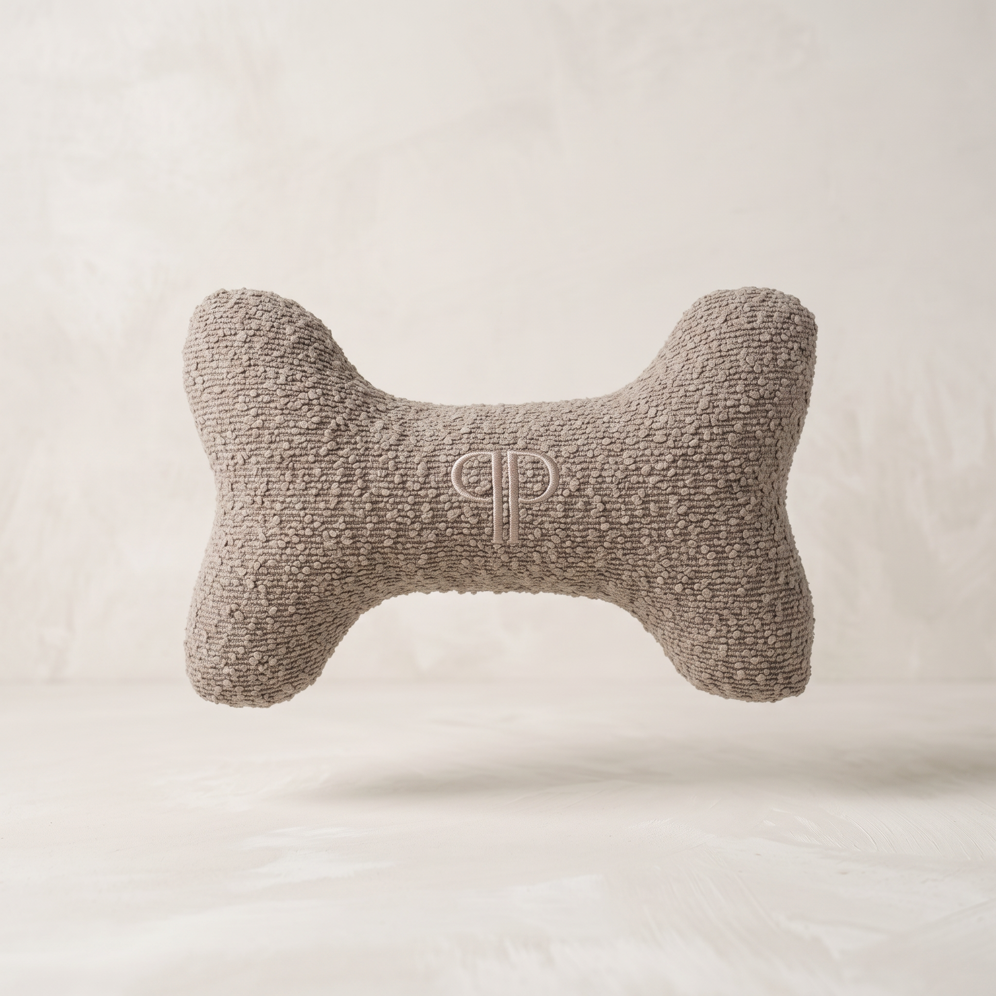 Posh Poos Boucle Bone Toy Puppy/Dog – Stone