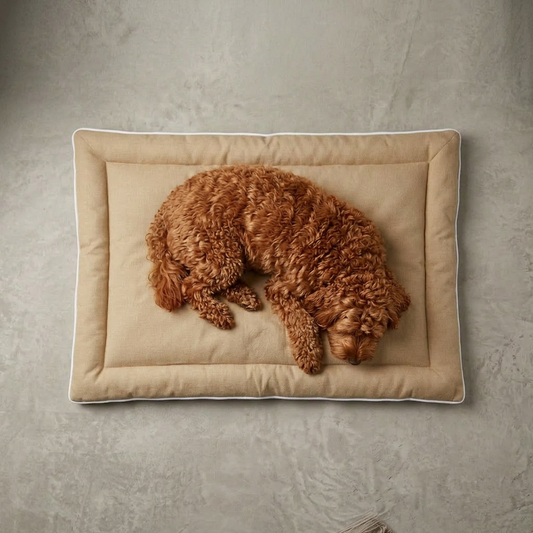 Cotswold Dog Crate Mattress - Oatmeal