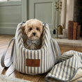 Load image into Gallery viewer, Posh Poos Tiny Dog/Puppy Carrier Bag -Grey
