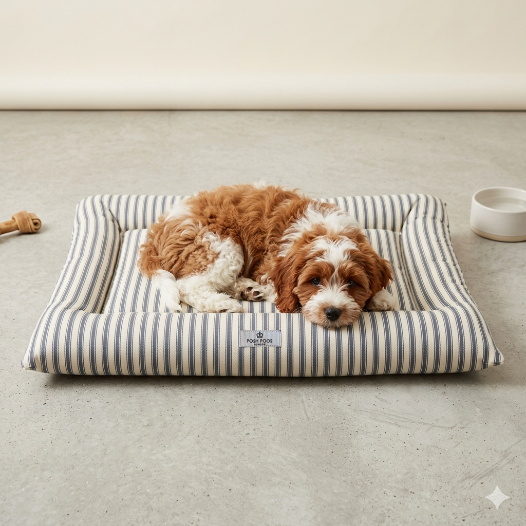 Crate Mattress - Heritage Stripe  (Grey)