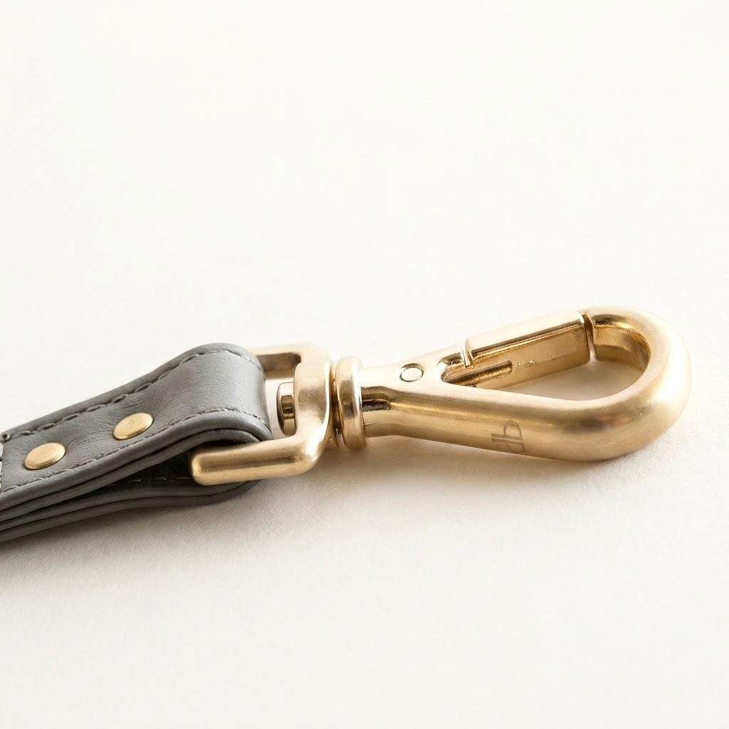 Dove Vegan Leather Puppy Dog Lead