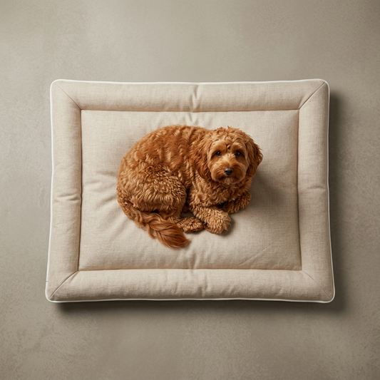 Cotswold Dog Crate Mattress - Oatmeal