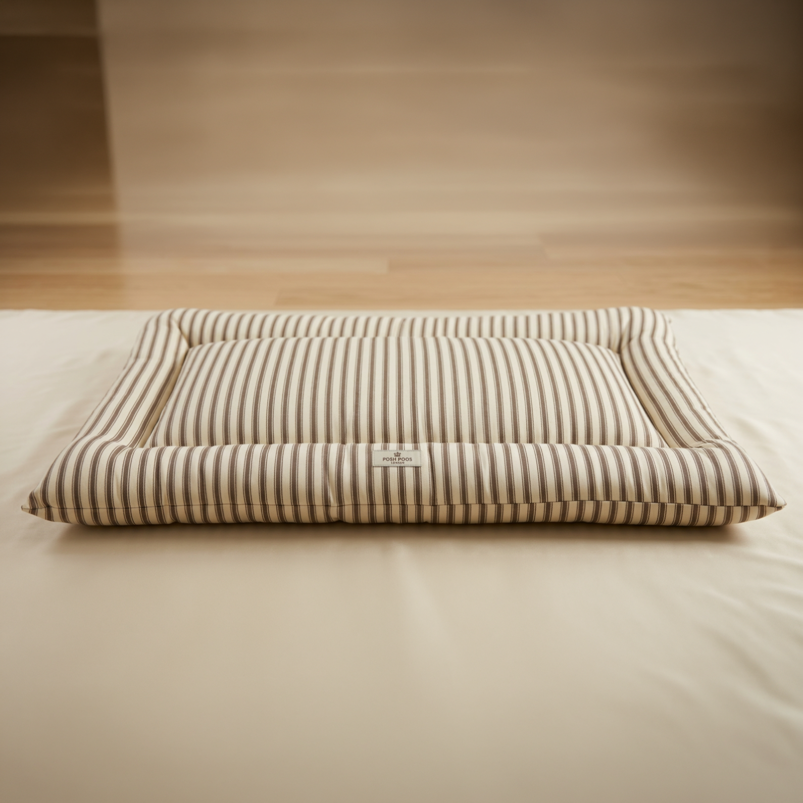 Crate Mattress - Heritage Stripe - Taupe