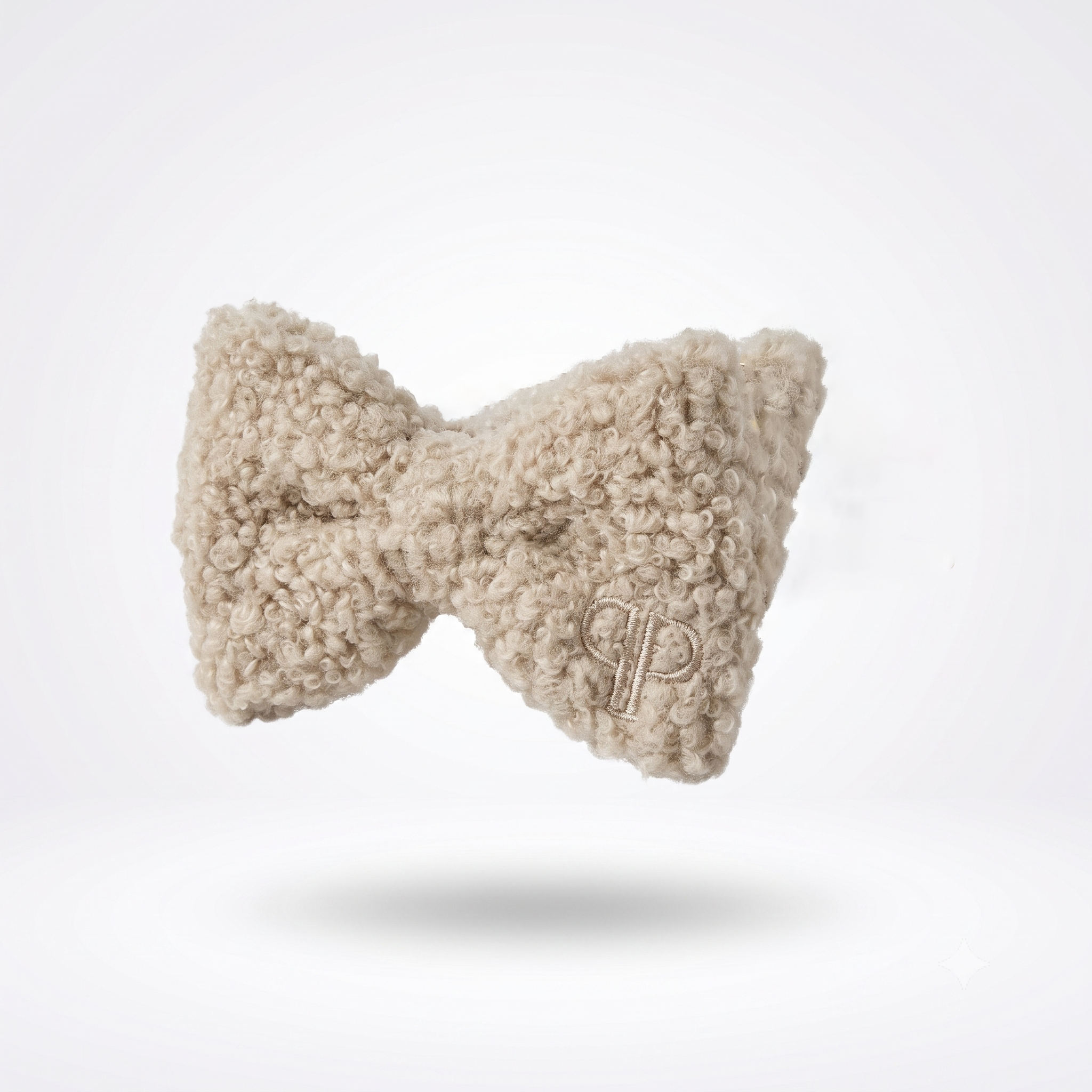 Teddy Bow Tie - Oatmeal