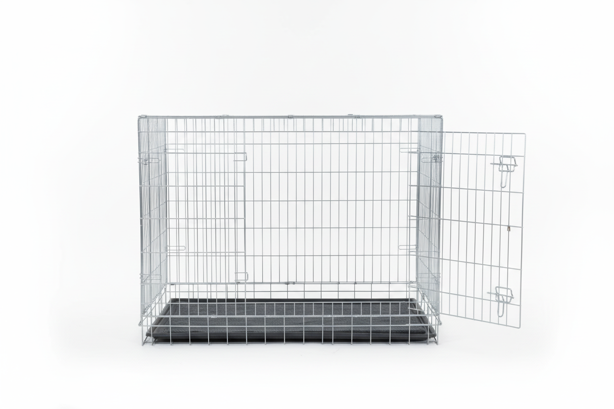 Complete Puppy Crate Set - Oatmeal Linen (Save £30)